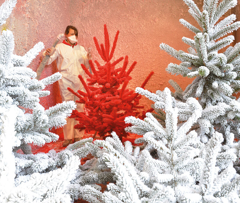 Rochefort Sapins – Sapins de Noël floqués et décoratifs